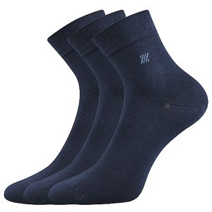 LONKA® ponožky Dion tm.modrá 3 pár 39-42 115161