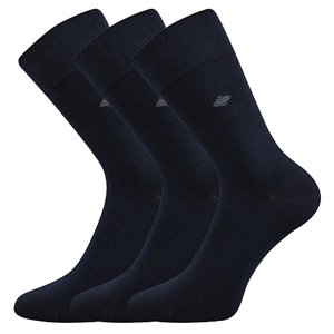 LONKA® ponožky Diagon tm.modrá 3 pár 39-42 115503
