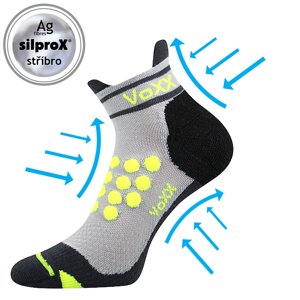 VOXX kompresní ponožky Sprinter sv.šedá 1 pár 35-38 115665