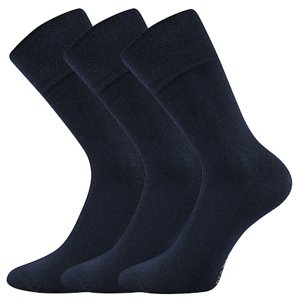 LONKA® ponožky Diagram tm.modrá 3 pár 35-38 115450
