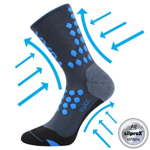 VOXX kompresní ponožky Finish tm.modrá 1 pár 35-38 116731