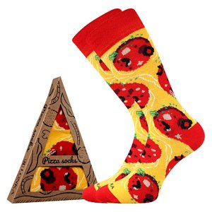 LONKA ponožky Pizza 4 1 pár 38-41 117040