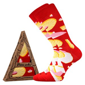 LONKA ponožky Pizza 5 1 pár 38-41 117041