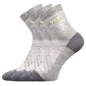 VOXX ponožky Rexon 01 sv.šedá melé 3 pár 39-42 117300