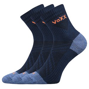 VOXX ponožky Rexon 01 tm.modrá 3 pár 39-42 117303