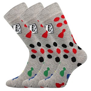 LONKA ponožky Woodoo 09/člověče 3 pár 39-42 117686