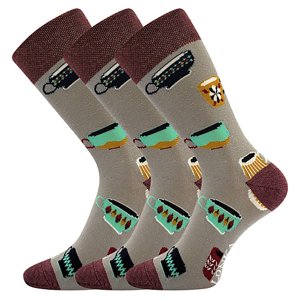 LONKA ponožky Woodoo 19/hrnečky 3 pár 35-38 117707