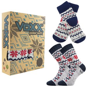VOXX® ponožky Trondelag set sv.šedá melé 1 ks 35-38 117517