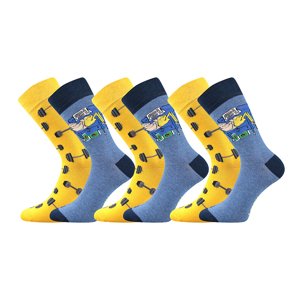 LONKA ponožky Doble Sólo 02/činky 3 pár 39-42 117620
