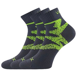 VOXX® ponožky Franz 05 tm.šedá 3 pár 35-38 118179