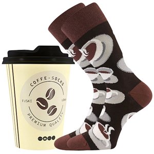 LONKA ponožky Coffee 1 1 ks 38-41 118212