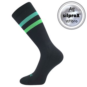 VOXX ponožky Retran černá/zelená 1 pár 39-42 118876
