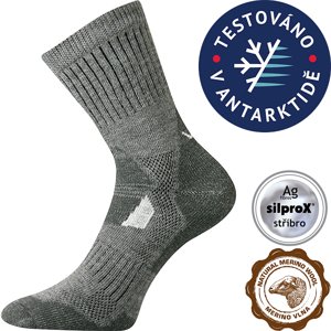 VOXX ponožky Stabil CLIMAYARN světle šedá 1 pár 47-50 119507