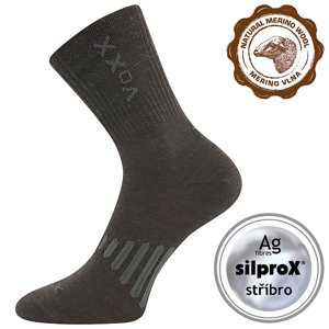 VOXX ponožky Powrix hnědá 1 pár 39-42 119311