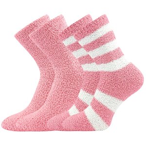 BOMA ponožky Světlana 2 pár růžová 1 pack 35-41 118609