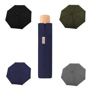 Doppler Mini NATURE Dámský skládací mechanický deštník černá 700363NSZ