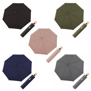 Doppler Magic NATURE Dámský skládací plně automatický deštník růžová 7441363NRE