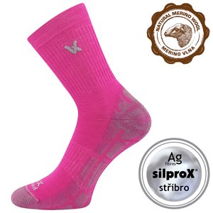 VOXX ponožky Twarix fuxia 1 pár 39-42 119359