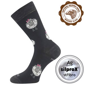 VOXX® ponožky Vlněnka černá 1 pár 35-38 119504