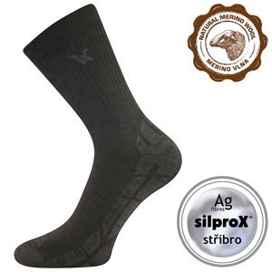VOXX ponožky Twarix hnědá 1 pár 43-46 119366