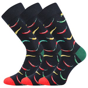 LONKA® ponožky Depate papričky 3 pár 39-42 119562