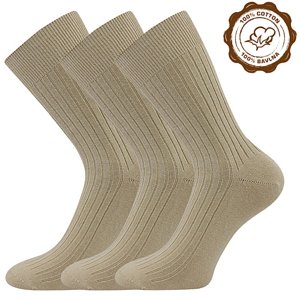 LONKA ponožky Zebran béžová 3 pár 41-42 119481