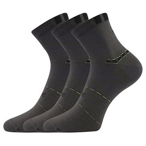 VOXX® ponožky Rexon 02 tm.šedá 3 pár 43-46 119751