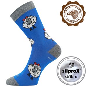 VOXX® ponožky Vlněnka dětská modrá 1 pár 25-29 120038