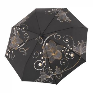 Doppler Magic Fiber Golden Flower Dámský plně automatický deštník 746165SG