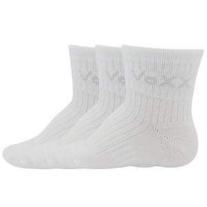VOXX® ponožky Bambík bílá 3 pár 18-20 120081