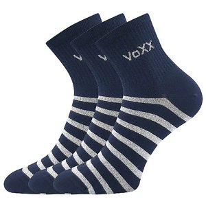 VOXX® ponožky Boxana tm.modrá 3 pár 35-38 120103