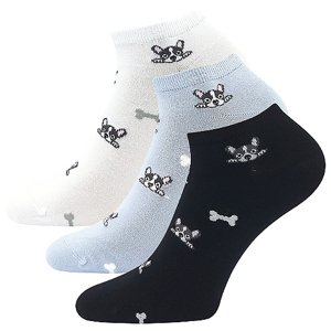 LONKA ponožky Bibiana mix B 3 pár 39-42 120085
