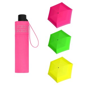 Doppler Havanna Fiber Safety Cross Dámský ultralehký mini deštník růžová 722363S03