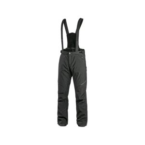CXS TRENTON Pánské zimní softshellové kalhoty černé 50 142000380050