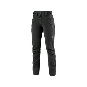 CXS AKRON Dámské softshellové kalhoty černé 50 143000680050