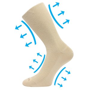 LONKA® ponožky Oregan béžová 1 pár 35-38 120557