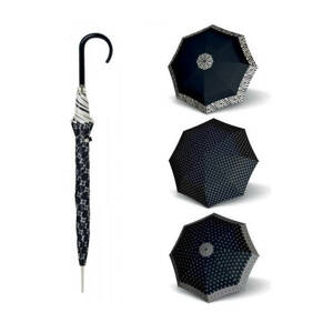 Dámský deštník Doppler Lang Carbonsteel ECLIPSE vzor 2 714765EC02