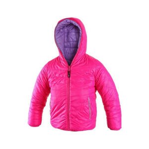 CXS MEMPHIS Dětská bunda fialovo-růžová - zimní 160 121001945416