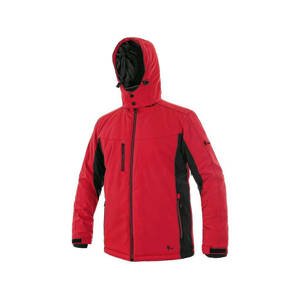 CXS VEGAS Pánská bunda zimní - červená S 122001326092