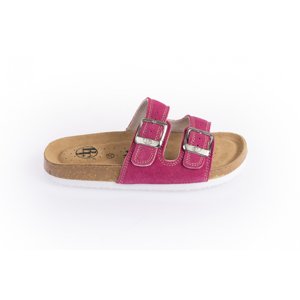 BF BY-213-10-99 Dámské pantofle v růžové barvě 36